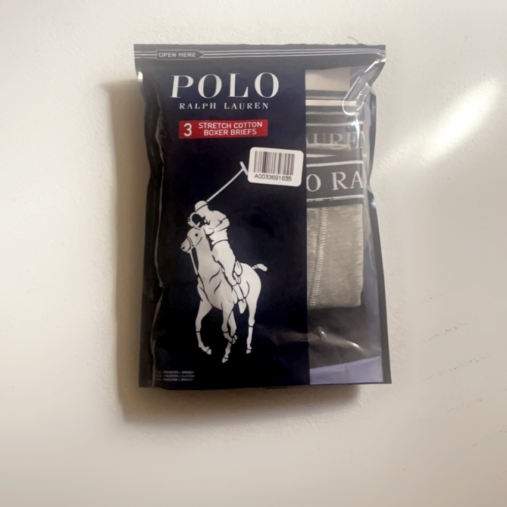 NWT boys Ralph Lauren POLO underwear briefs